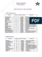 1.. Estudio Técnico y Financiero