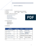 Estructura Proyecto Ambiental Parcial Ii