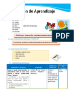 D3 A1 SESION Clasificamos Los Animales Invertebrados