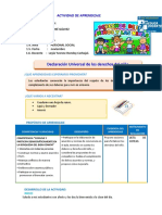 D5 A2 SESION Declaración Universal de Los Derechos Del Niño