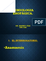 Sindrome Esofagico - DR Rodney Diaz