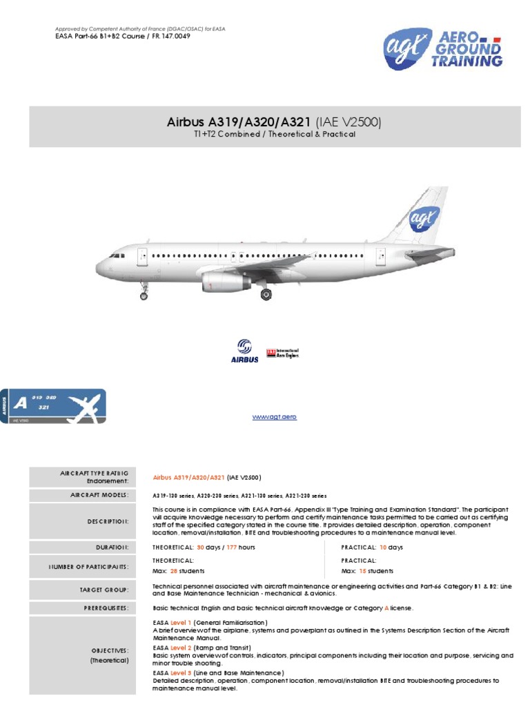 Airbus A320 Type Training Course | PDF | Aviation | Transport