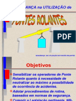 Apresentacao Sobre Seguranca Na Utilizacao de Pontes Rolantes