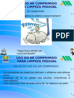 Apresentacao Uso Do Ar Comprimido para Limpeza Pessoal