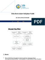 ITS - Etika Bisnis Dalam Kebijakan Publik - Sonny - Pertemuan 2