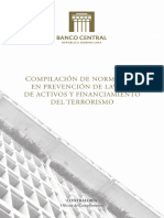 Compilación de Normativas-Prevencion-Lavado-Activos-Financiamiento-Terrorismo - Banco Central