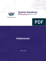 Spatial Data Base - Geocourse