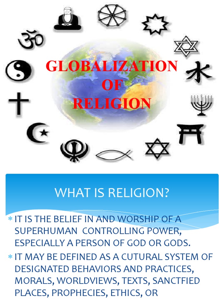Globalization of Religion PDF Supernatural Religious Belief And Doctrine