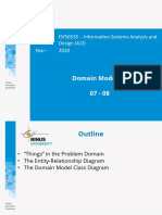 20200727005406D5181 - ISYS6535 - Session 07-08 - Domain Modeling