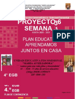 PROYECTO 6 SEMANA 3 4 To GRADO