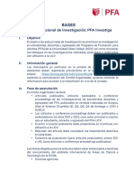 BASES - V Jornada PFA Investiga 2022