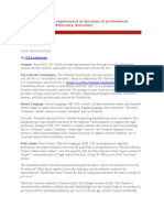 "Prohibition on the Requirement of Donation of Professional Services"- Keeping Voluntary, Voluntary