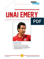 Unai Emery Practice Attacking Combination Overlap Cut Back Finish Rebound