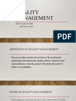 Benefits and Drawbacks of Quality Management Systems