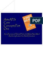 Artsaps Core Concepts 1 - Daniel Pinks A Whole New Mind