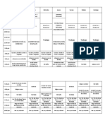 Horario Coraima