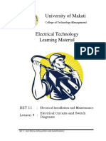 BET 11 Lesson 4 - Electrical Circuits and Switch Diagrams