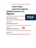 Case QRA Oil and Gas Industry