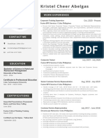 Resume Sample