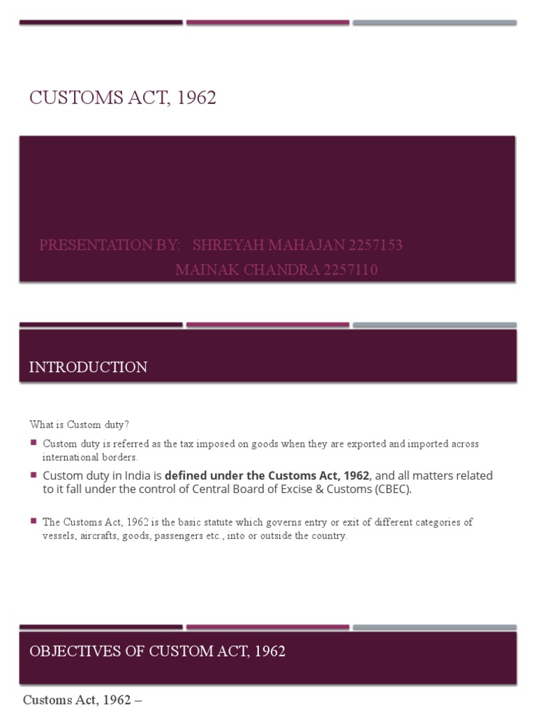 customs-act-1962-pdf-dumping-pricing-policy-customs