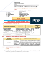 Fecha 4 de Noviembre de 2022 - Tutoría