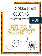 Science Vocabulary Coloring: For Young Learners