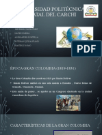 Realidad Socioeconomica La Gran Colombia