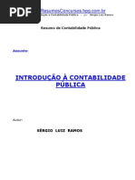 Resumo de Contabilidade Pública