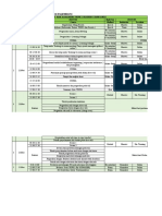 TKPK 1 TRAINING TIME TABLE