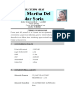 Carla Martha Del Solar Soria CV