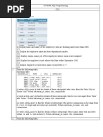 SQL Questions