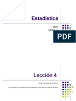 Estadistica Leccion 4