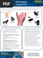 Hand & Finger Injury Prevention Campaign | PDF | Hand | Finger