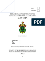 Formulir Etik Uji Klinik (Intervensional)