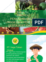 Presentasi Vege Token Izin Usaha, Portofolio, Vege Vaganza Dan Bee