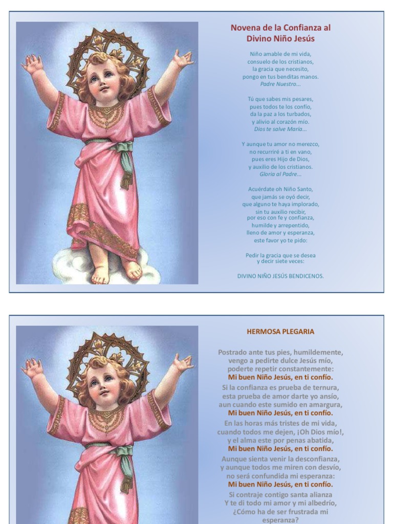 Novena al Divino Niño Jesús PDF | PDF