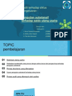 K-4 PPT Pengujian Substantif Terhadap Saldo Utang Usaha