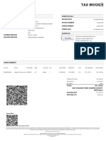 Tax Invoice: Scan To Return