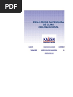 Modelo de Tabulação Da Pesquisa de Clima
