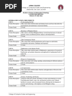 Course Description - Information Technology