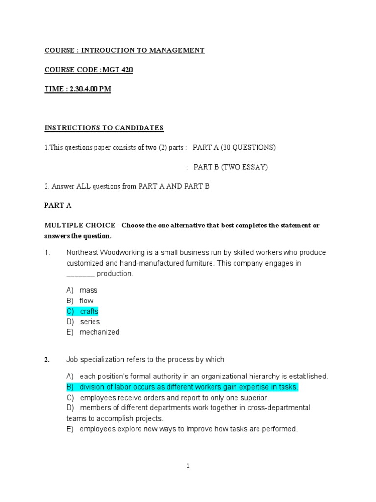 Introduction to Management Exam Guide | PDF | Art | Computers
