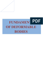 Fundamentals of Deformable Bodies