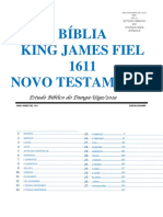 King James Fiel 1611 Novo Testamentom