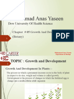 Chapter # 05 Growth and Development Botany