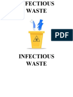 INFECTIOUS WASTE Signage