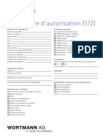 Formulaire D Autorisation