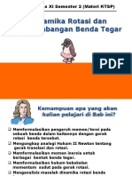 Kesetimbangan Benda Tegar Dan Dinamika Rotasi