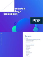 UX Research Methodologies Guidebook