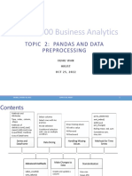 Topic 2 Pandas Data Processing