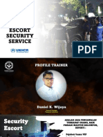 Escort Security Service - Topguard Unhcr